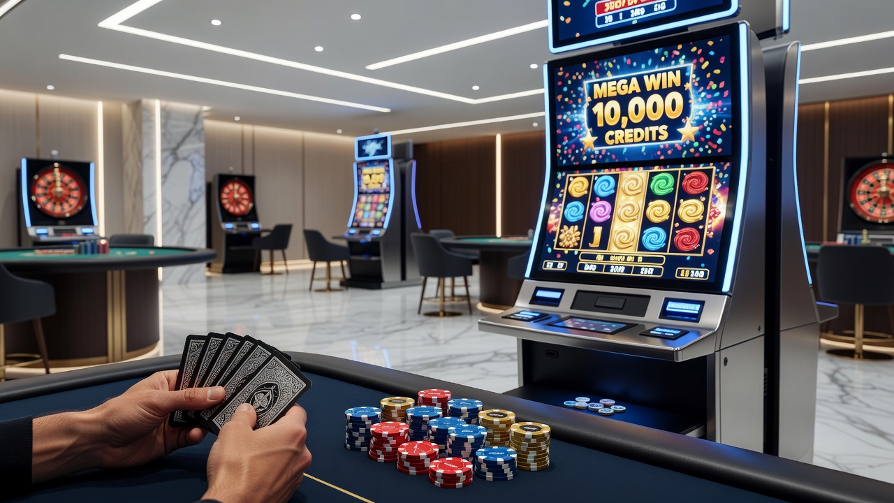 Detailed view of craps table layout and baccarat dealing procedures