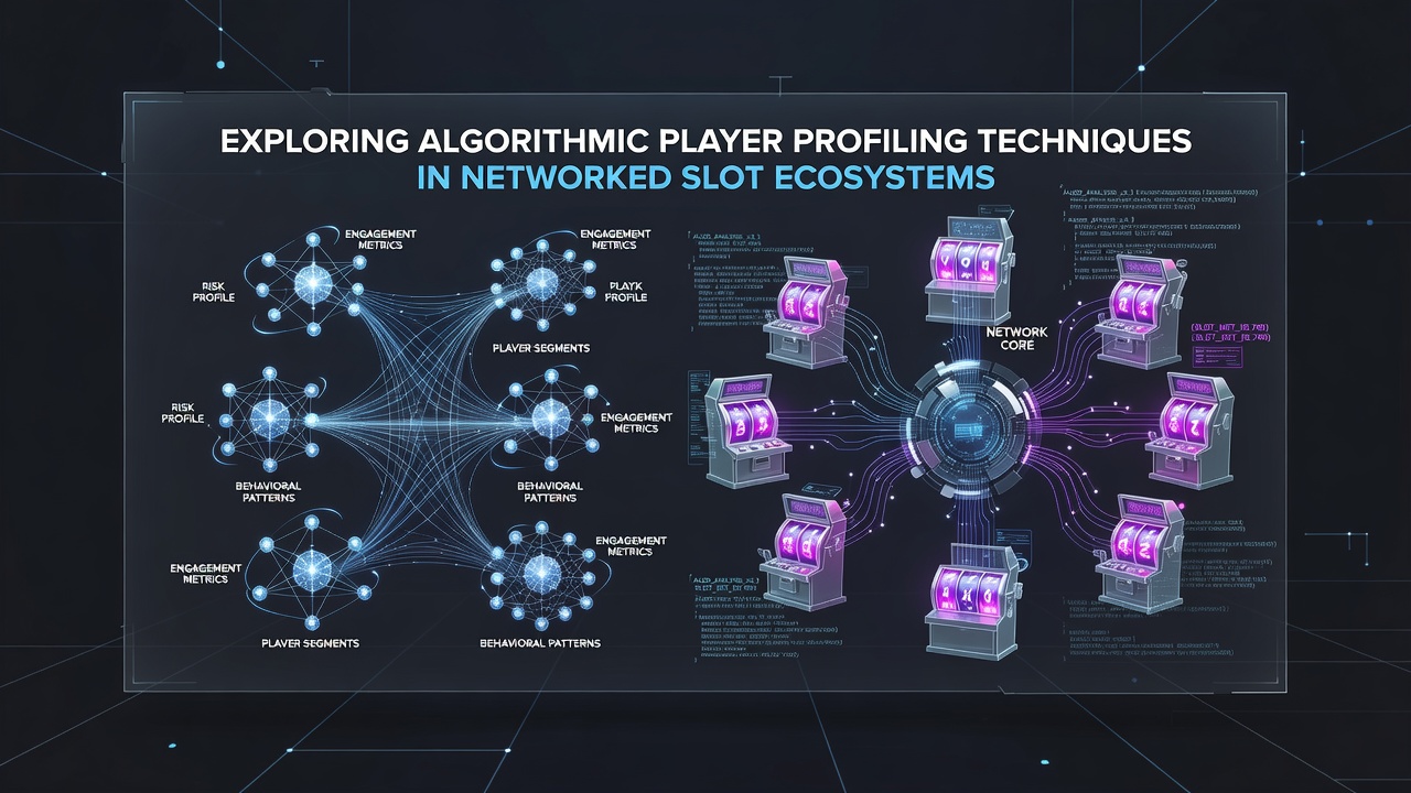 Networked slot machines connected through central data servers in a modern casino floor