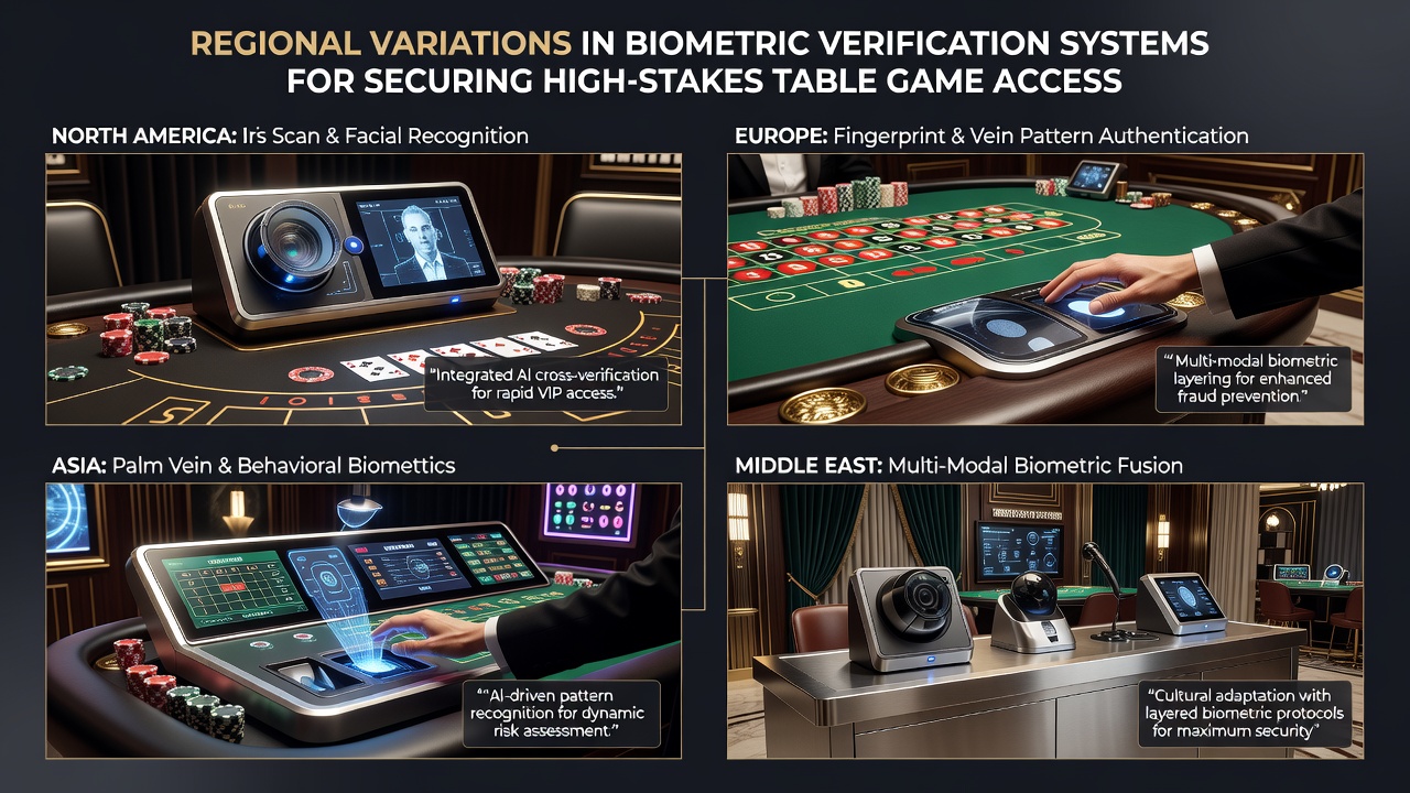 Close-up of palm vein biometric scanner used at tribal casino high-roller tables